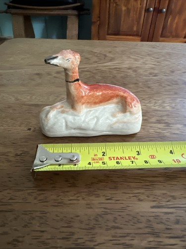 Vintage ceramic whippet - vintage,
