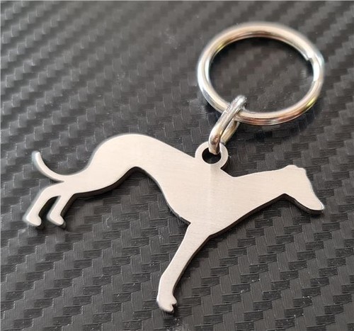 Whippet keyring keychain - whippet,