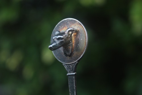 Vintage spoon dog - vintage, whippet