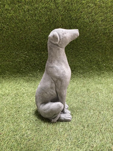 Whippet concrete ornament dog - whippet,