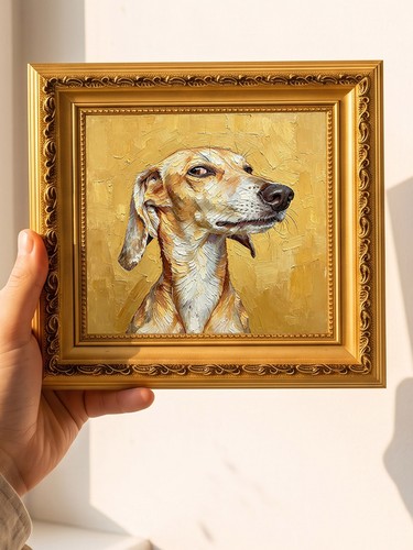 Vintage whippet dog - vintage,