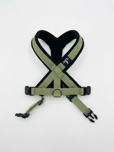 Olive green fleece - fleece, padded