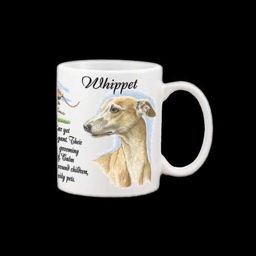 Whippet dog mug - dog,
