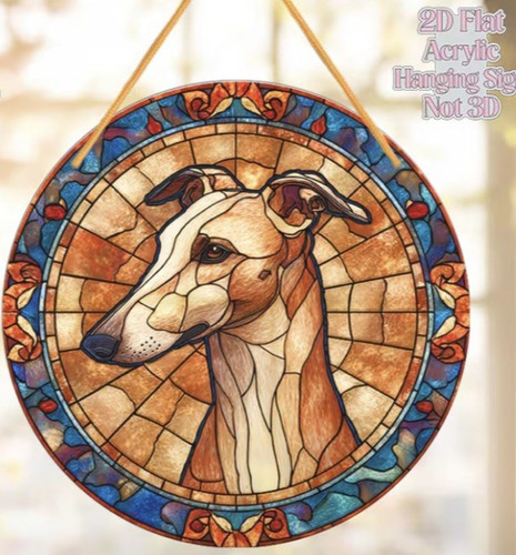 Greyhound whippet dog lover - greyhound,