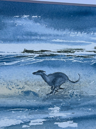 Whippet the whizz print - whizz,