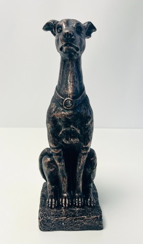 Greyhound whippet dog - dog, statue