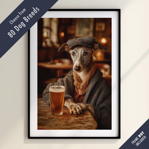 Funny dog drinking beer - funny,