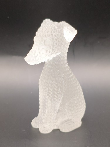 Homemade resin whippet - resin,