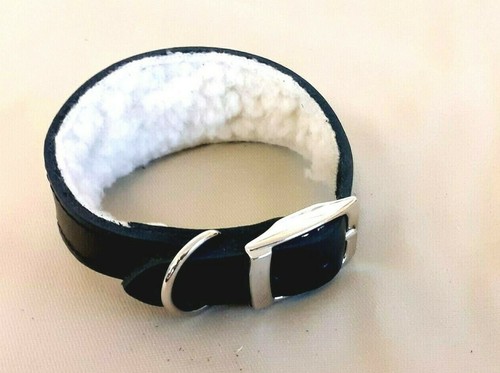 Leather black whippet - leather,