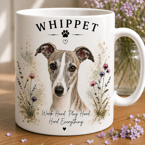 Whippet dog lover gift - whippet|,