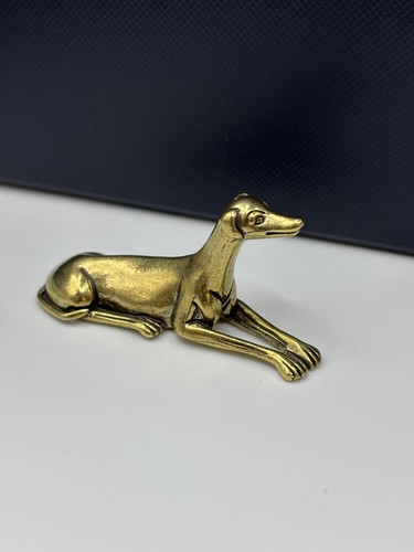Brass greyhound whippet - greyhound,