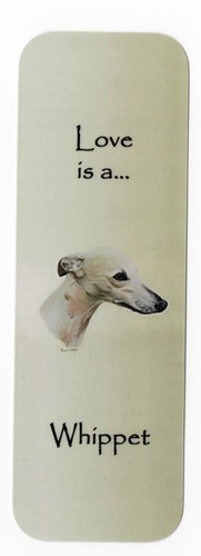 Whippet dog bookmark same - dog,