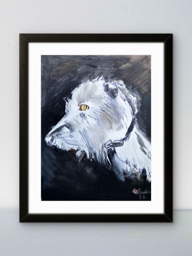 Original bedlington whippet - original,