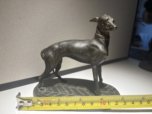 Vintage antique black spelter - vintage,