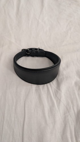Luxury black leather whippet - luxury,