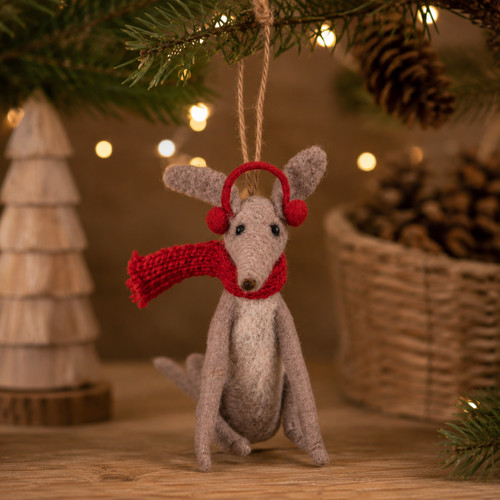 Sass belle felt whippet - &,